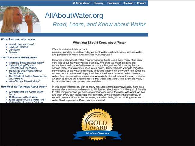 All About Water Top Water Blogs