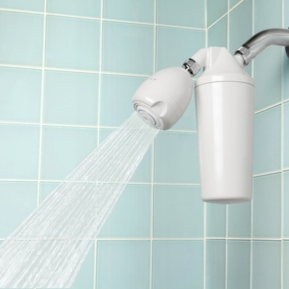 how to get soft water for shower