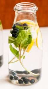 Blackberry Mint / Lemon Infused Water