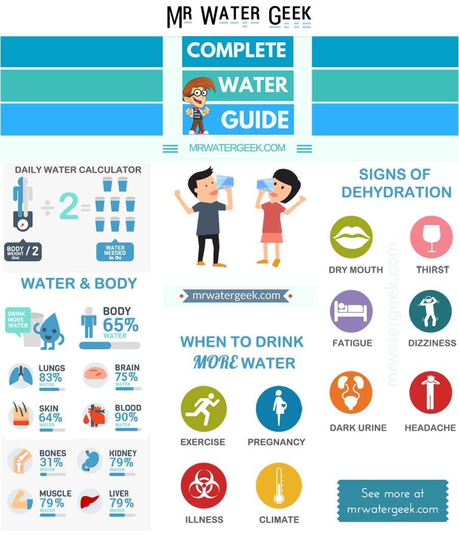 Drinking Water Guide Infographic