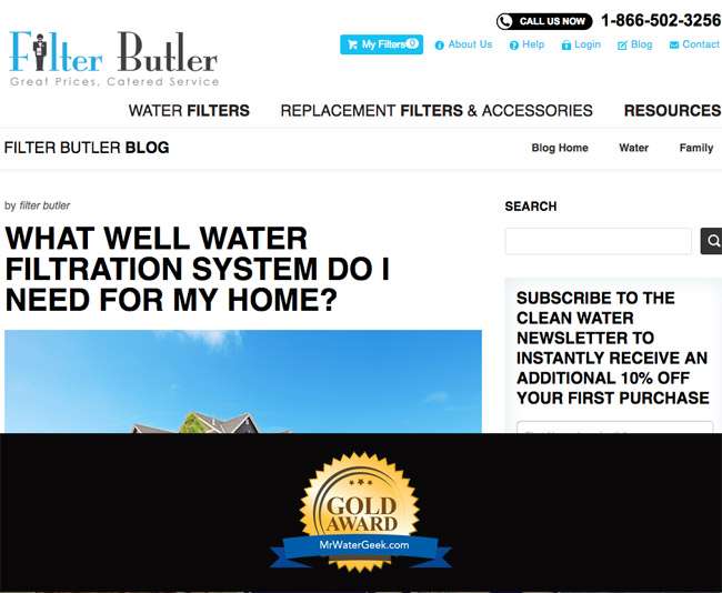 Filter Butler Top Water Blogs