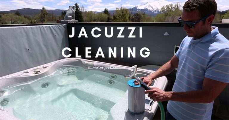 How to Clean a Jacuzzi in LESS Than 1 Minute 25 Seconds