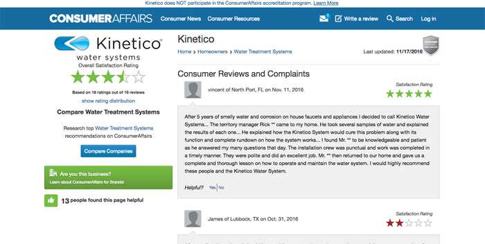 Kinetico Water Softener Review