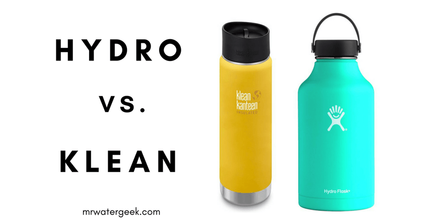 hydro flask vs yeti vs klean kanteen