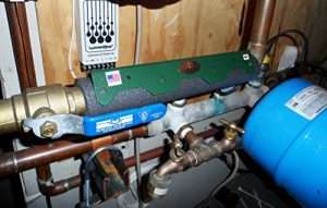 Magnetic Descaler On Plumbing