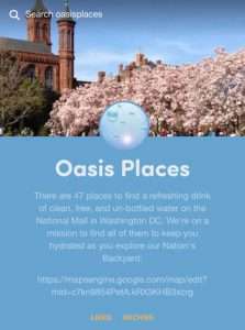OasisPlaces App Drink Water Reminder App