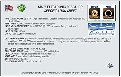 Scale Blaster Spec Sheet
