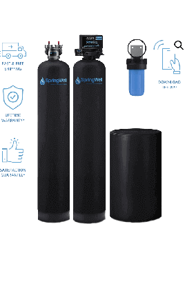 SpringWell Whole House Softener Filter Combo