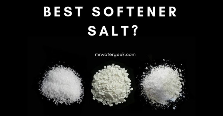 The Best and WORST Type of Salt To Use For Softeners