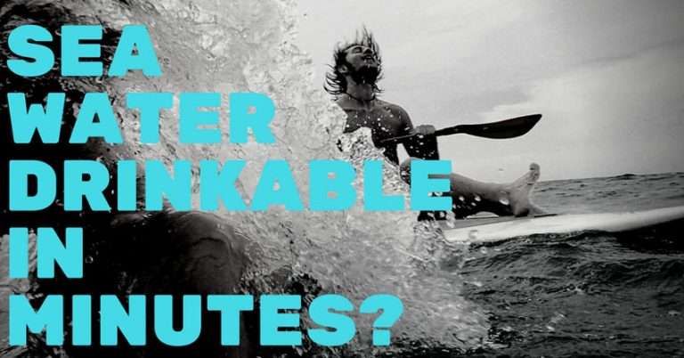 Water Desalination: Drinkable Sea Water In Minutes?