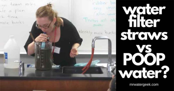 Water Filter Straws so GOOD You Can Drink Poop Water! Water Filter Straws so GOOD You Can Drink Poop Water!