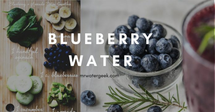 The Beneficial SIDE EFFECTS of Blueberry Detox Water The Beneficial SIDE EFFECTS of Blueberry Detox Water