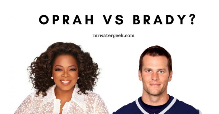 Oprah Winfrey vs Tom Brady: Water Habits Compared